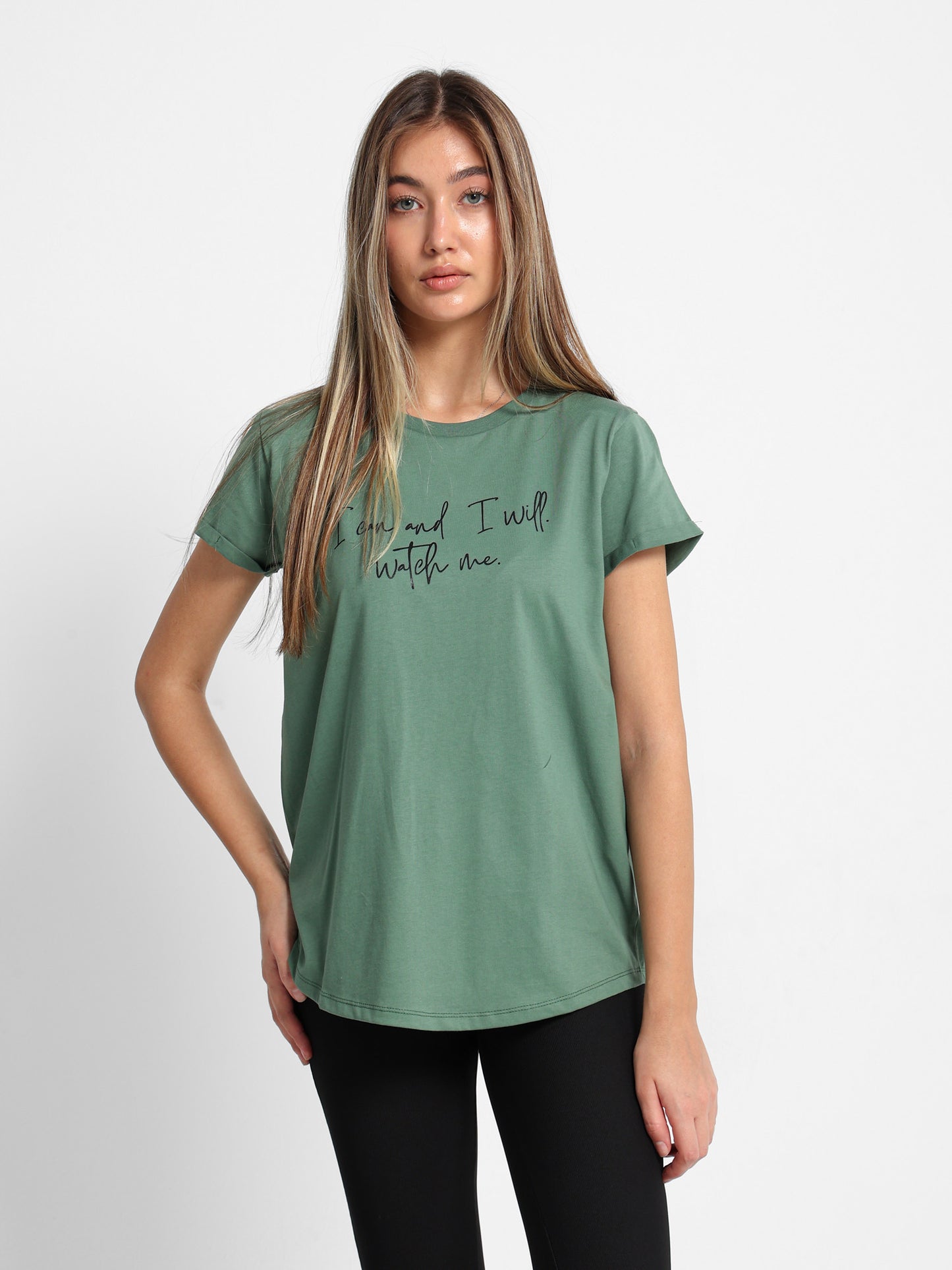"I Can and I Will Watch You" Front Print T-Shirt