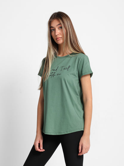 "I Can and I Will Watch You" Front Print T-Shirt