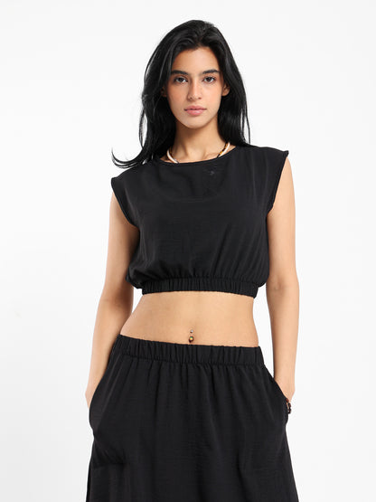Cap-Sleeve Top