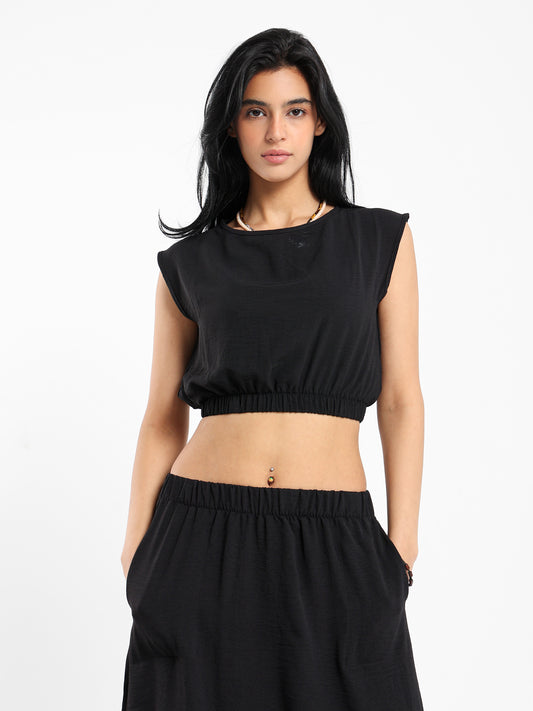 Cap-Sleeve Top