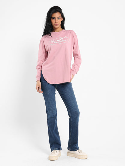 "You Can"t Run Forever" Long Sleeve T-Shirt