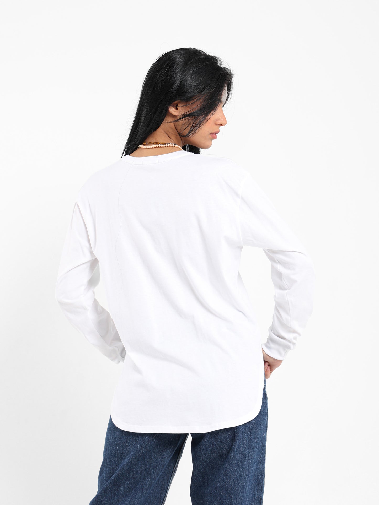 "No More Drama" Oversized Long Sleeve T-Shirt