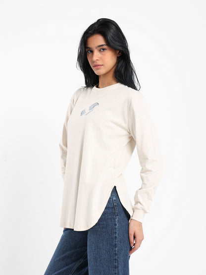 Paisley Print Oversized T-Shirt