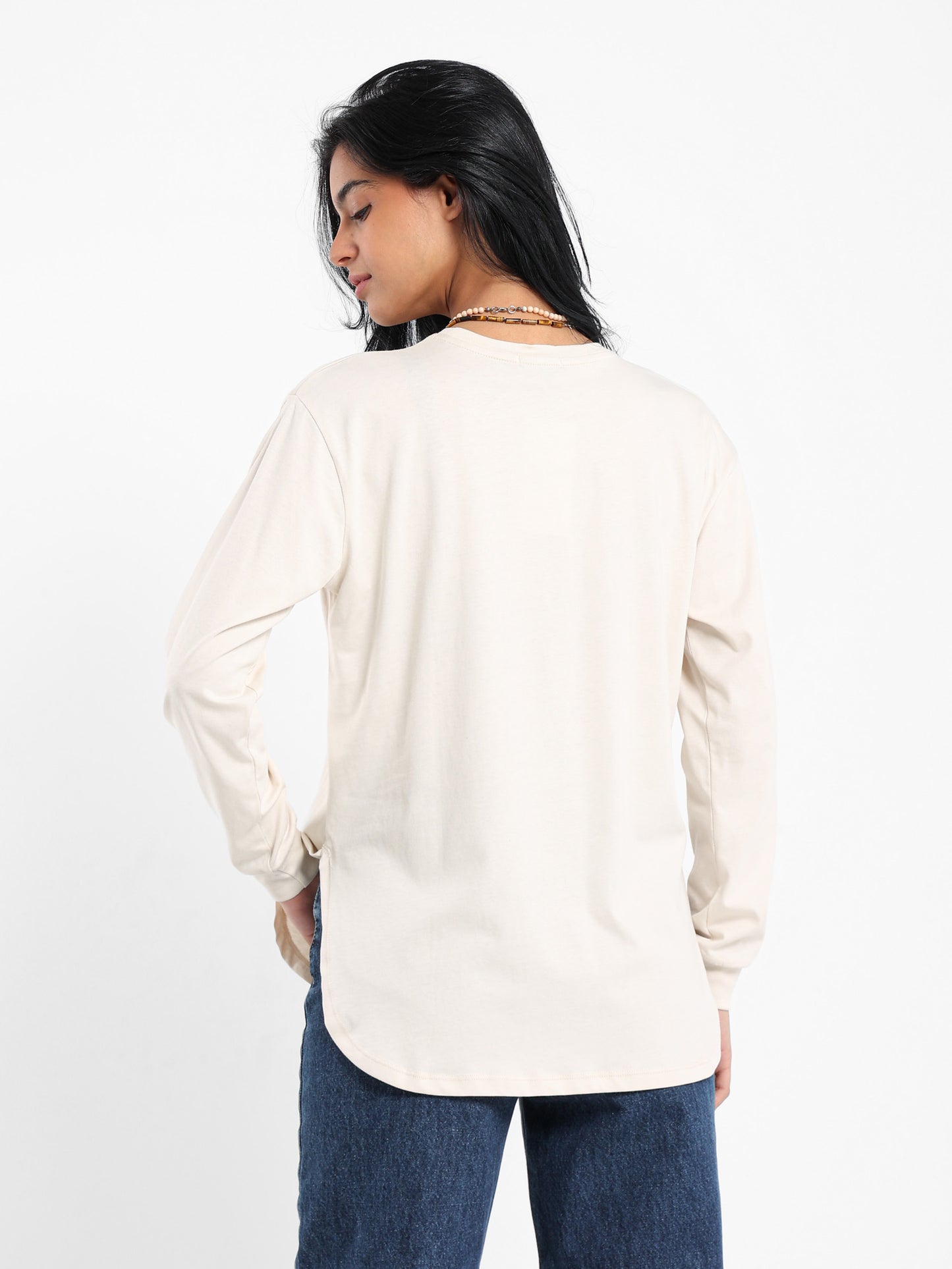 Paisley Print Oversized T-Shirt