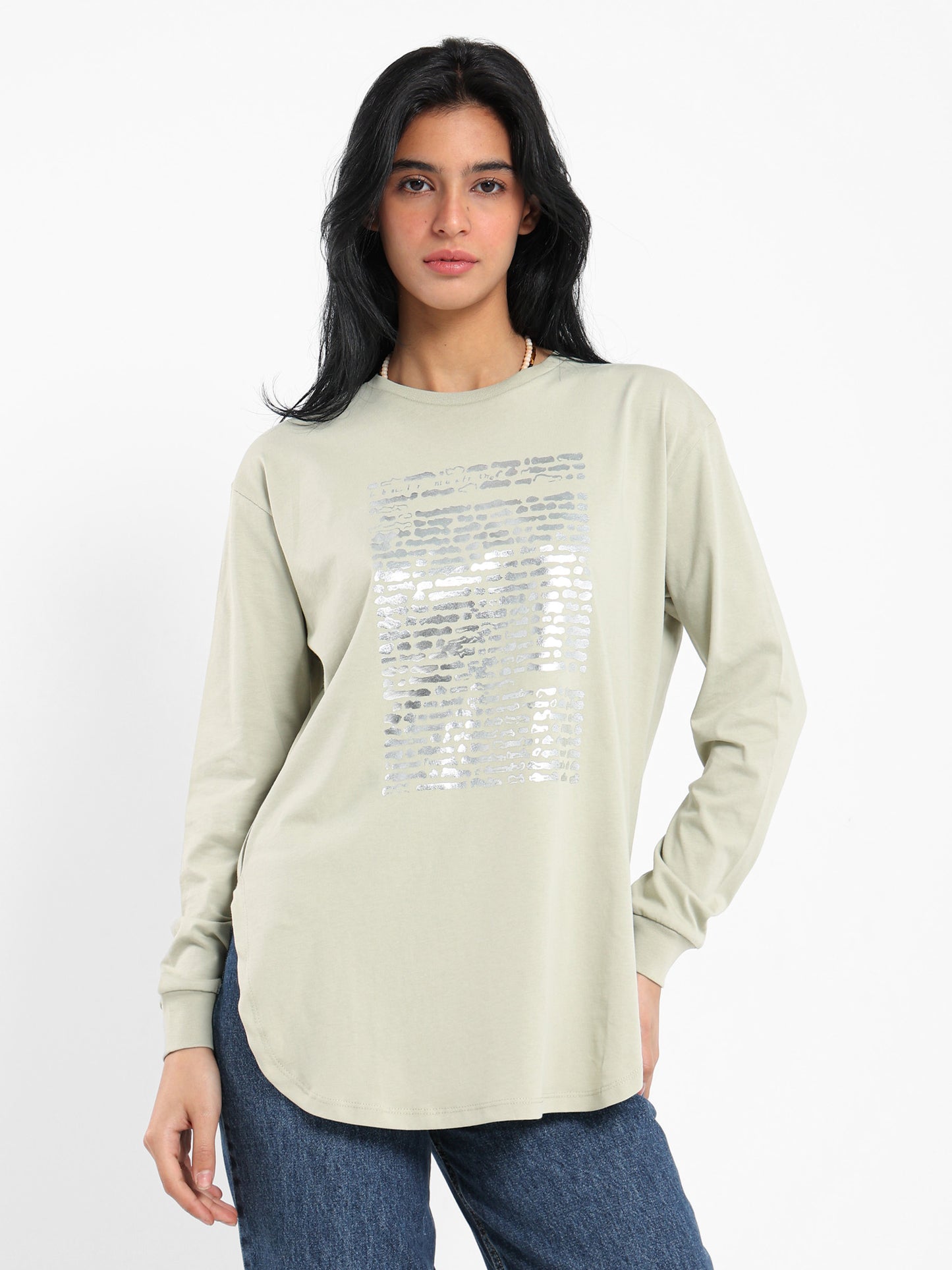 Oversized Long Sleeve T-Shirt