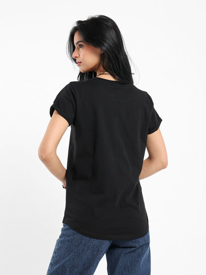 "Is Always Perfect" Text Print T-Shirt