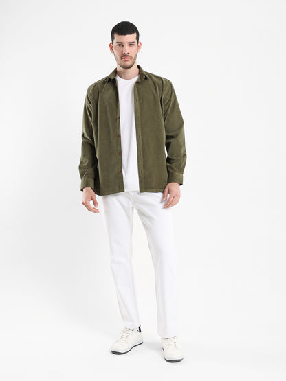 Corduroy Long Sleeve Shirt