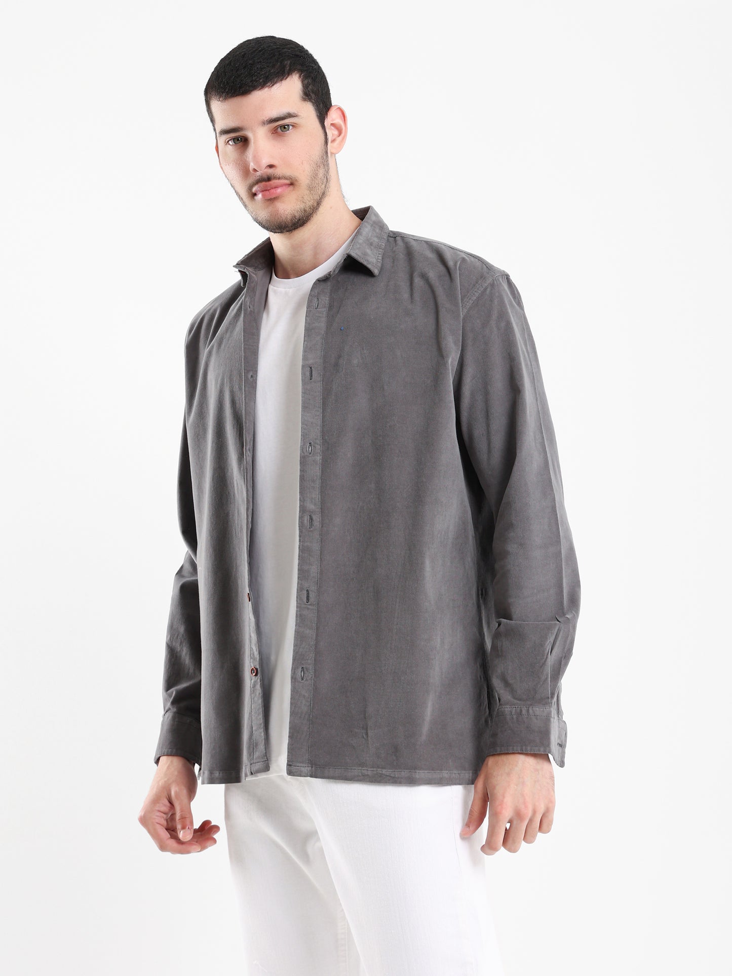 Corduroy Long Sleeve Shirt