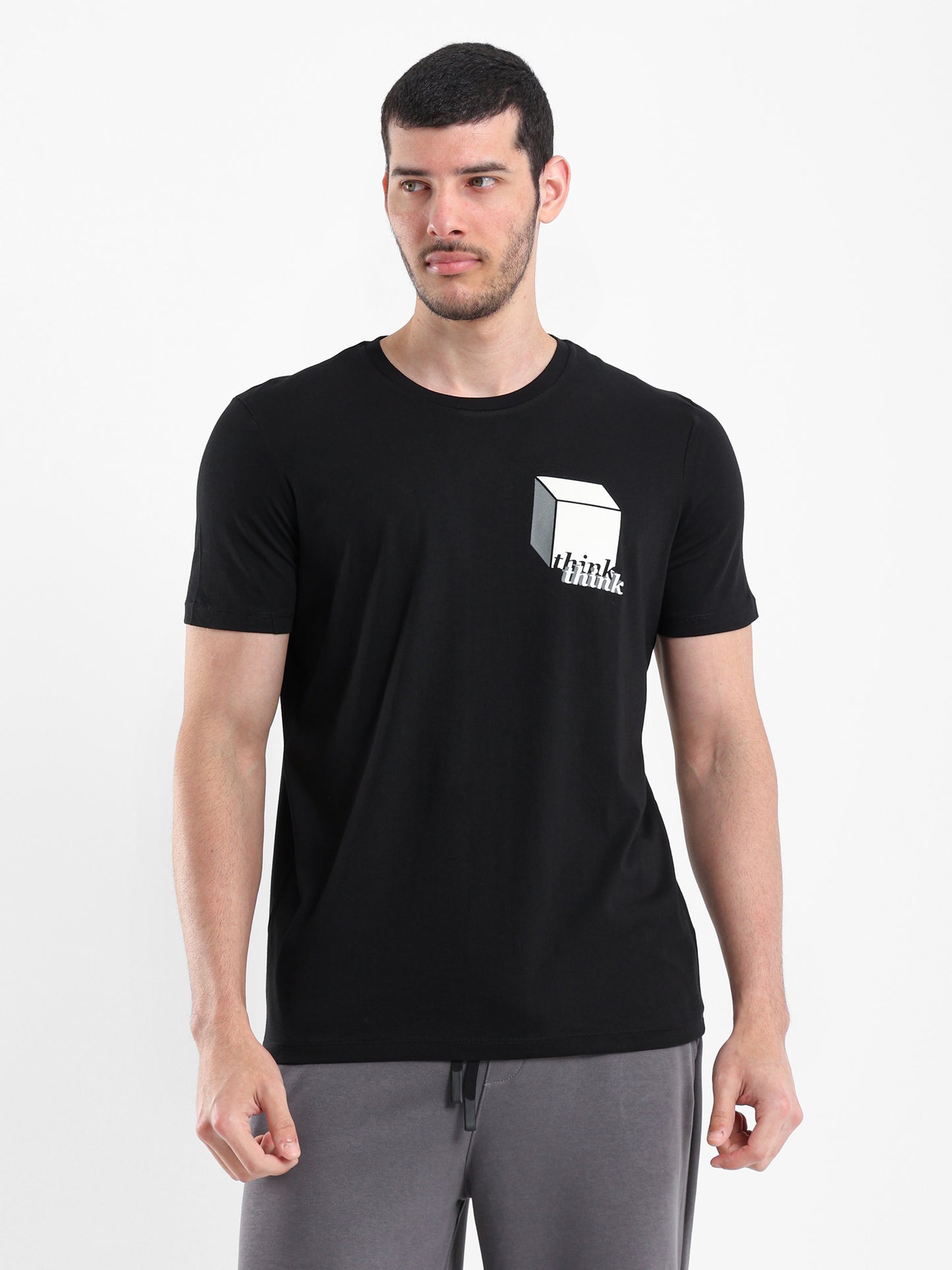 Think Printed T-Shirt