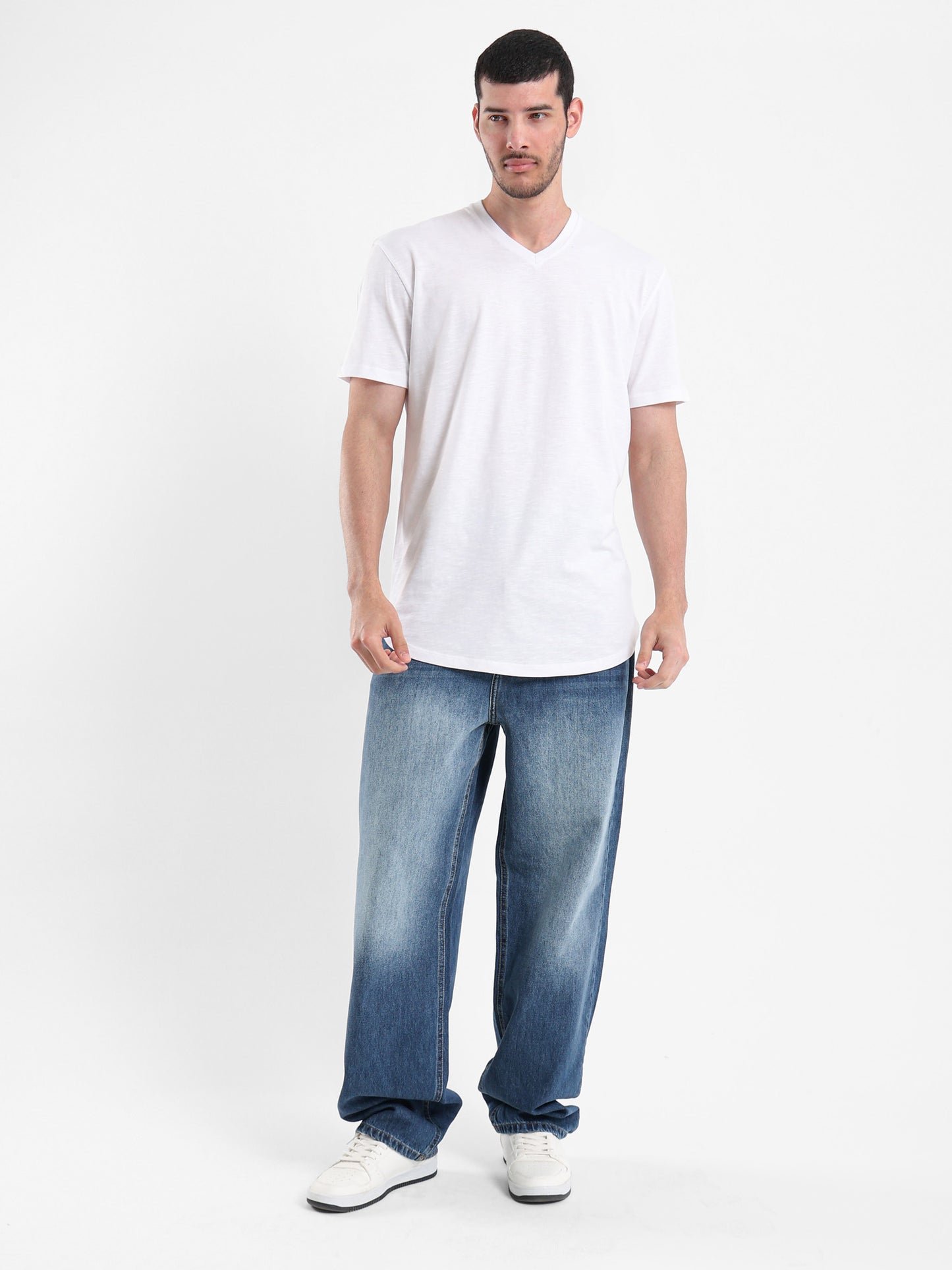 Baggy Fit Denim Jeans