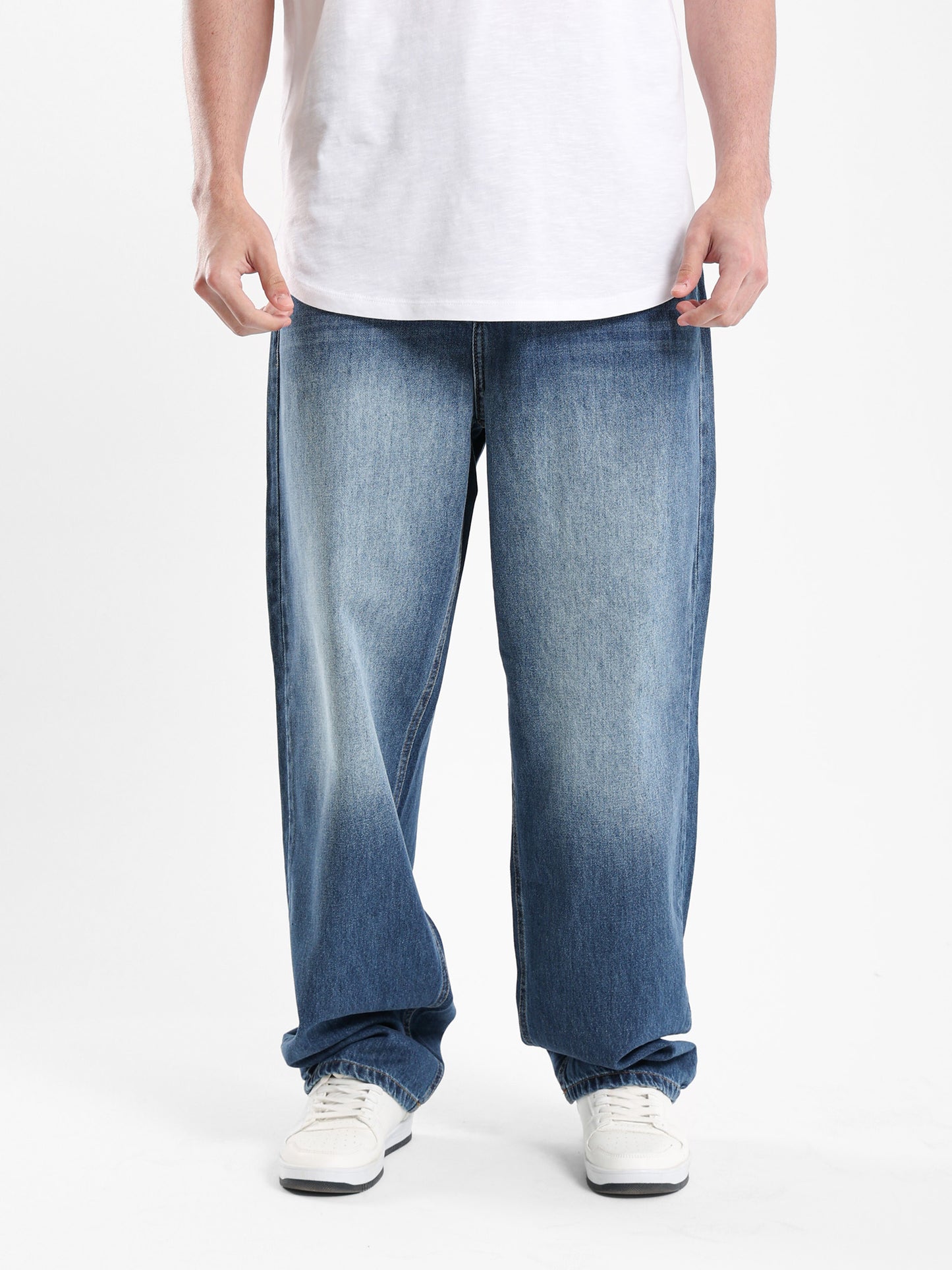 Baggy Fit Denim Jeans