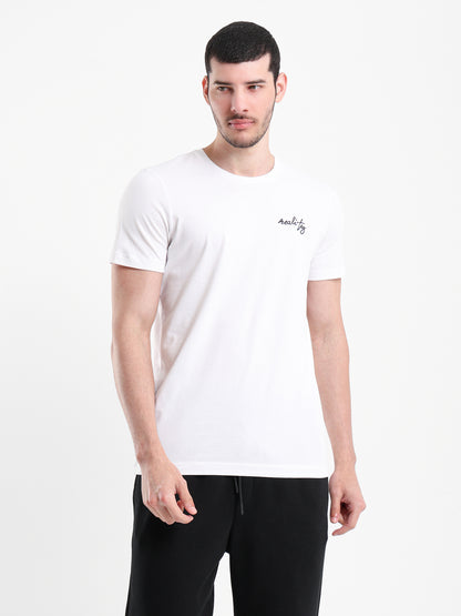 Reality Chest Print T-Shirt