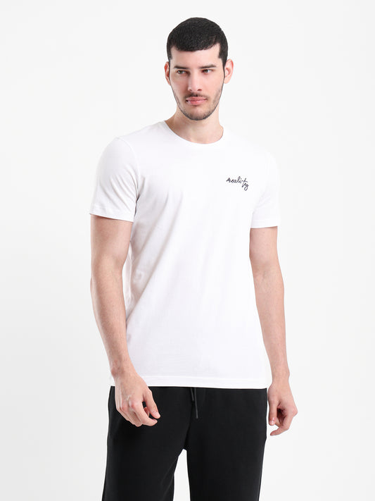 Reality Chest Print T-Shirt