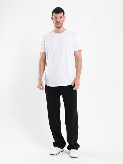 Longline T-Shirt with Side Zipper