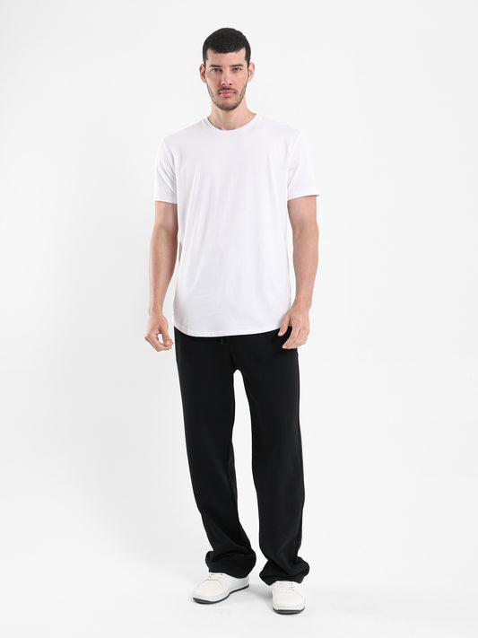 Longline T-Shirt with Side Zipper