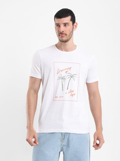 Dream of a Slow Life Printed T-Shirt