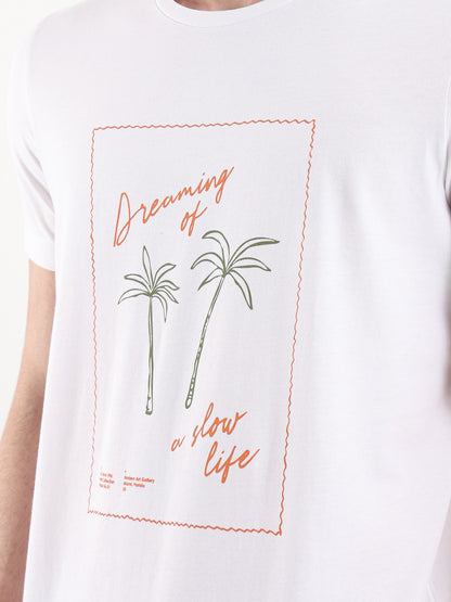 Dream of a Slow Life Printed T-Shirt