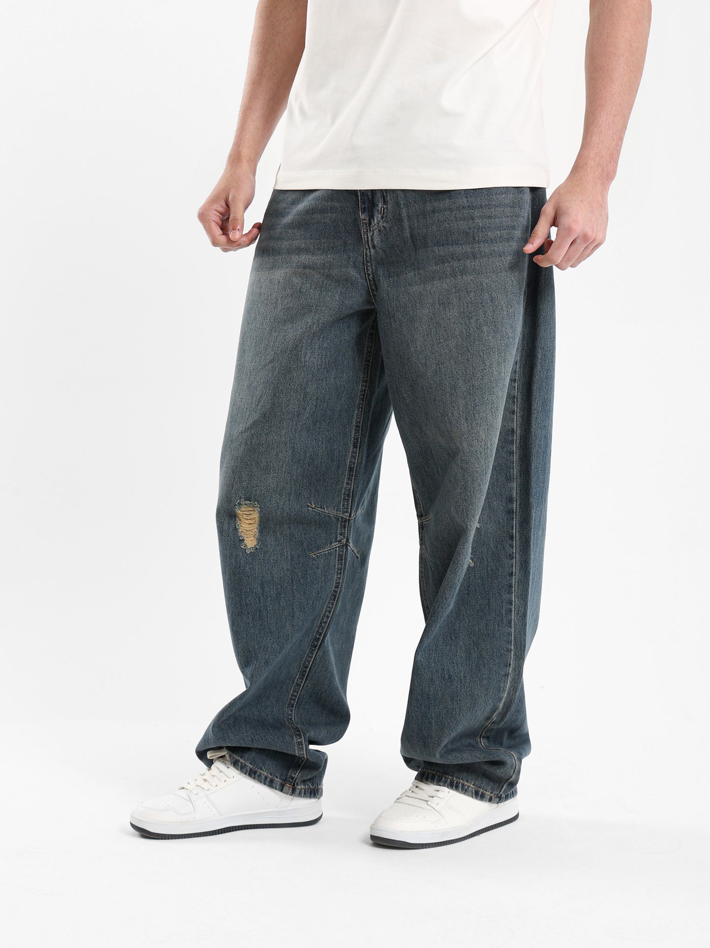 Super Baggy Fit Denim Jeans