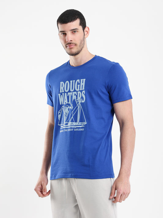 Rough Waters Printed T-Shirt