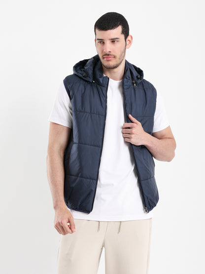 Hooded Puffer Vest