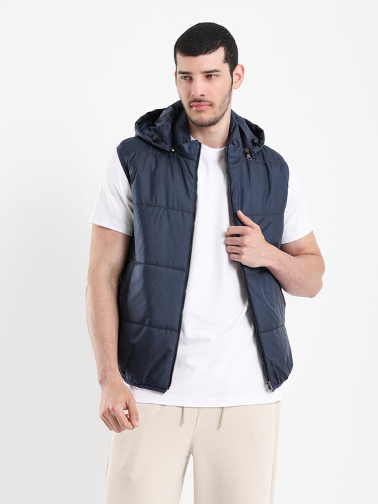 Hooded Puffer Vest