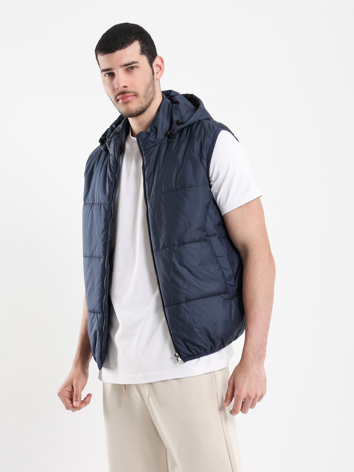 Hooded Puffer Vest