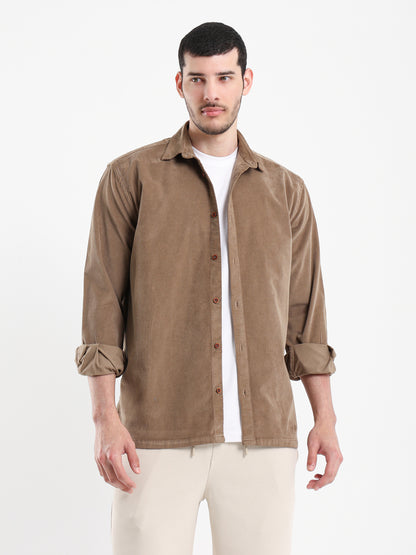 Corduroy Long Sleeve Shirt