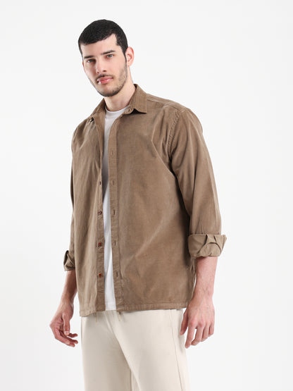 Corduroy Long Sleeve Shirt