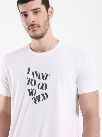 “I Want To Go To Bed” Statement T-Shirt