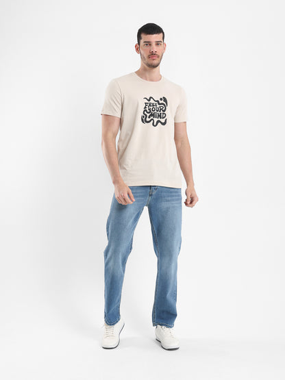 "Free Your Mind" Place Print T-Shirt