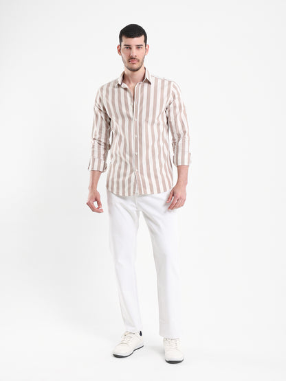 Wide Striped Shirt