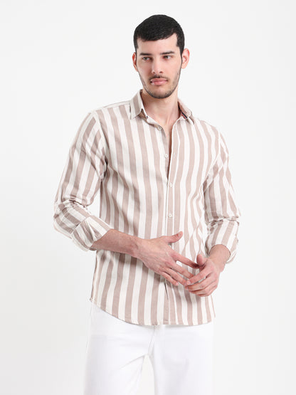Wide Striped Shirt