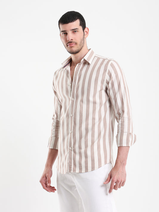 Wide Striped Shirt