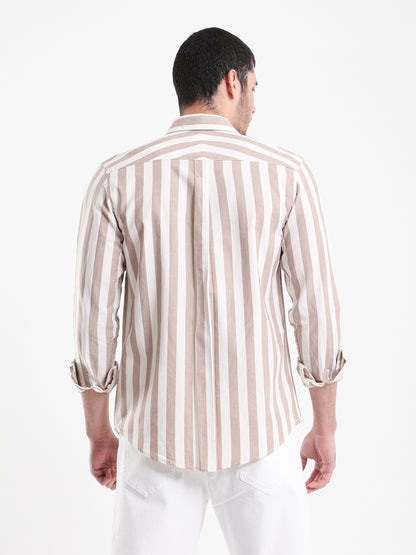 Wide Striped Shirt