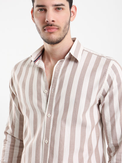 Wide Striped Shirt