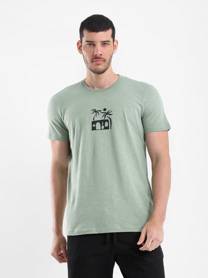 Palm House Print T-Shirt