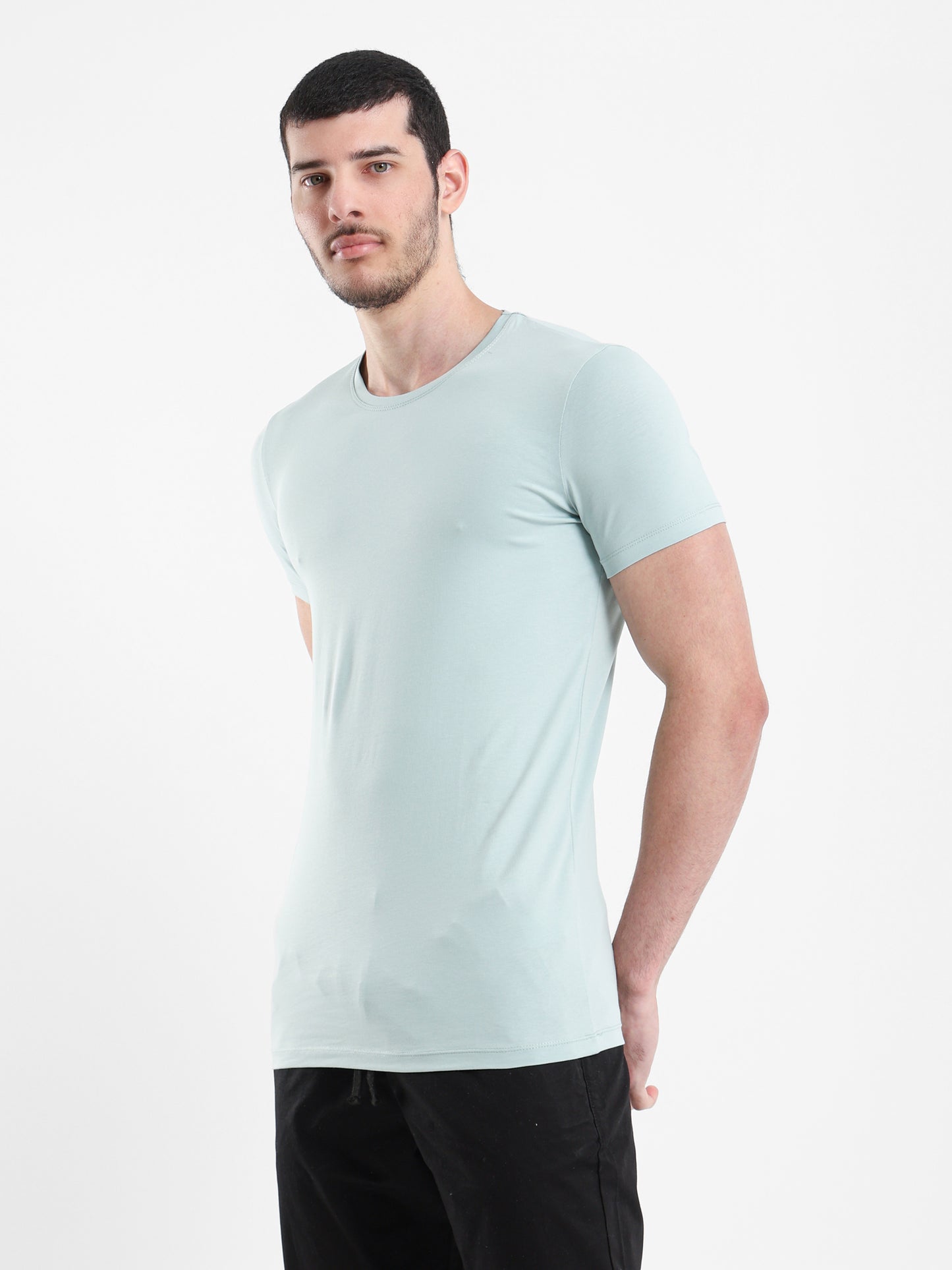 Basic Muscle Fit T-Shirt
