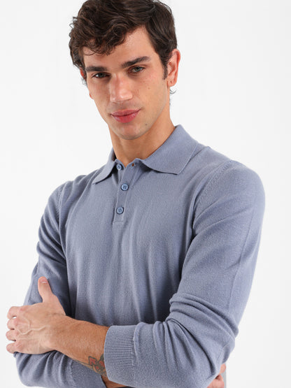 Long Sleeve Polo Shirt