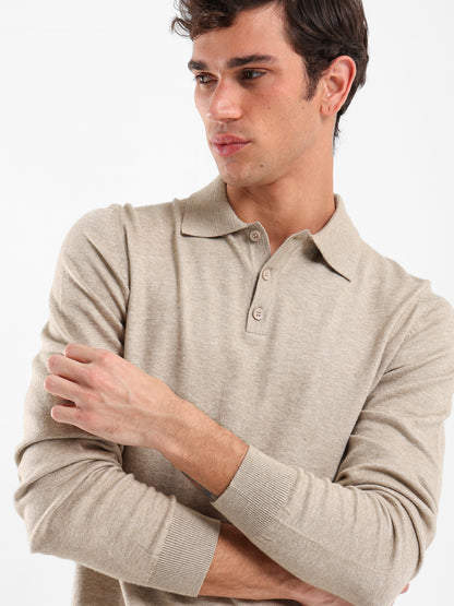 Long Sleeve Polo Shirt