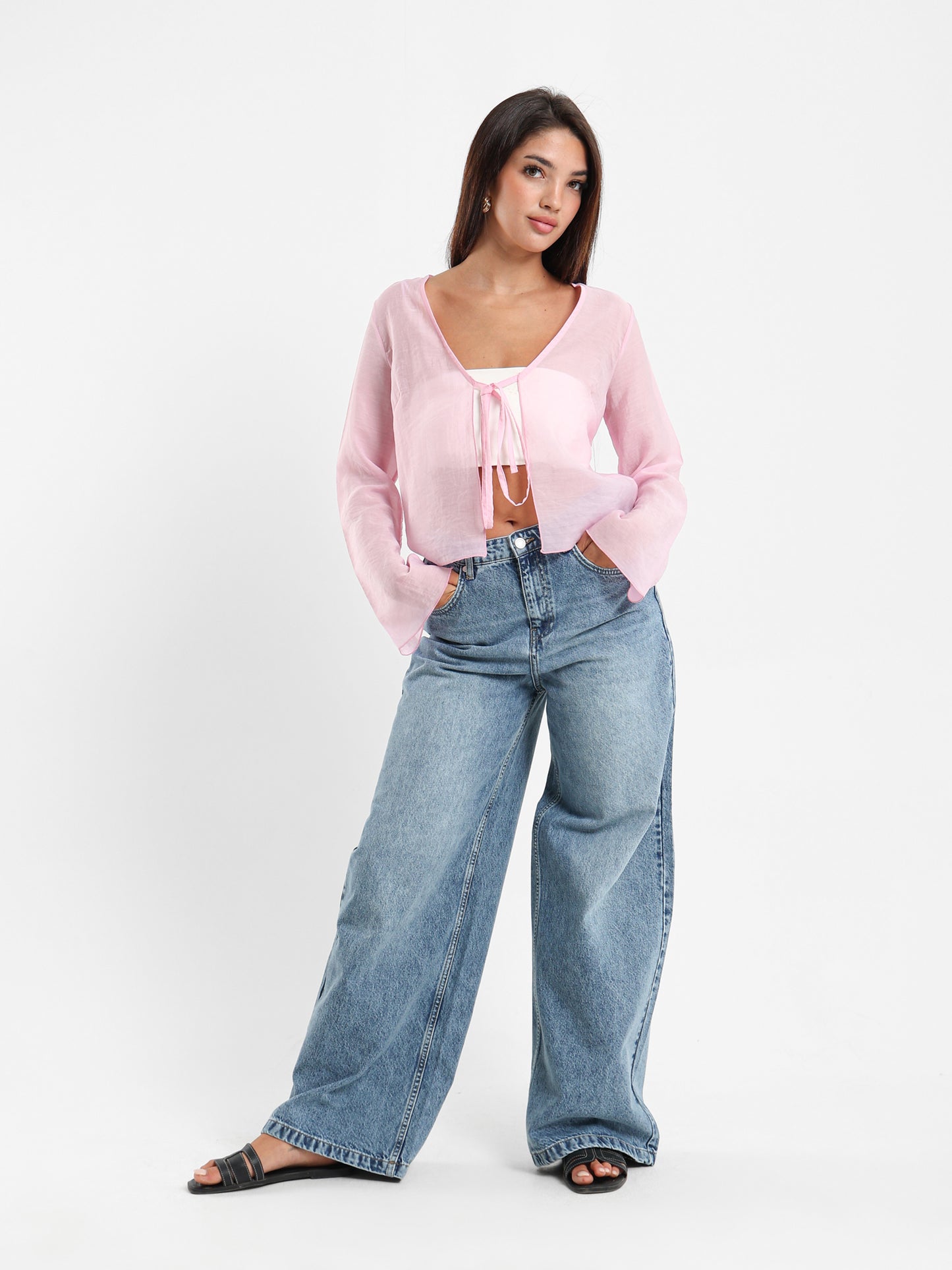 Heart Shaped Pockets Jeans