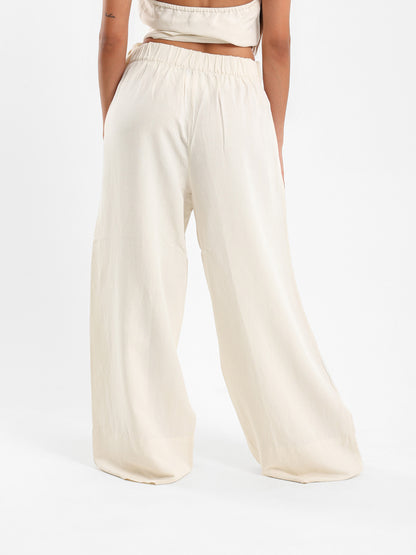 Front Pleated Pants