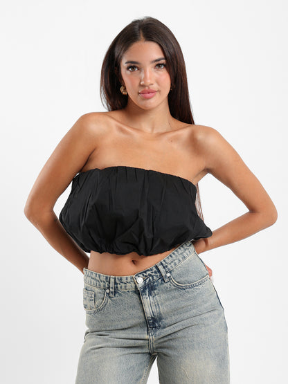 Strapless Bubble Top