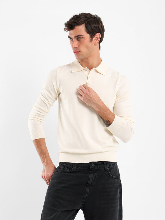 Long Sleeve Polo Shirt