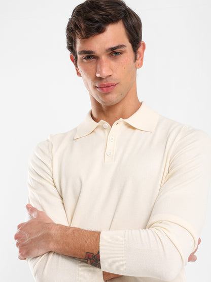 Long Sleeve Polo Shirt