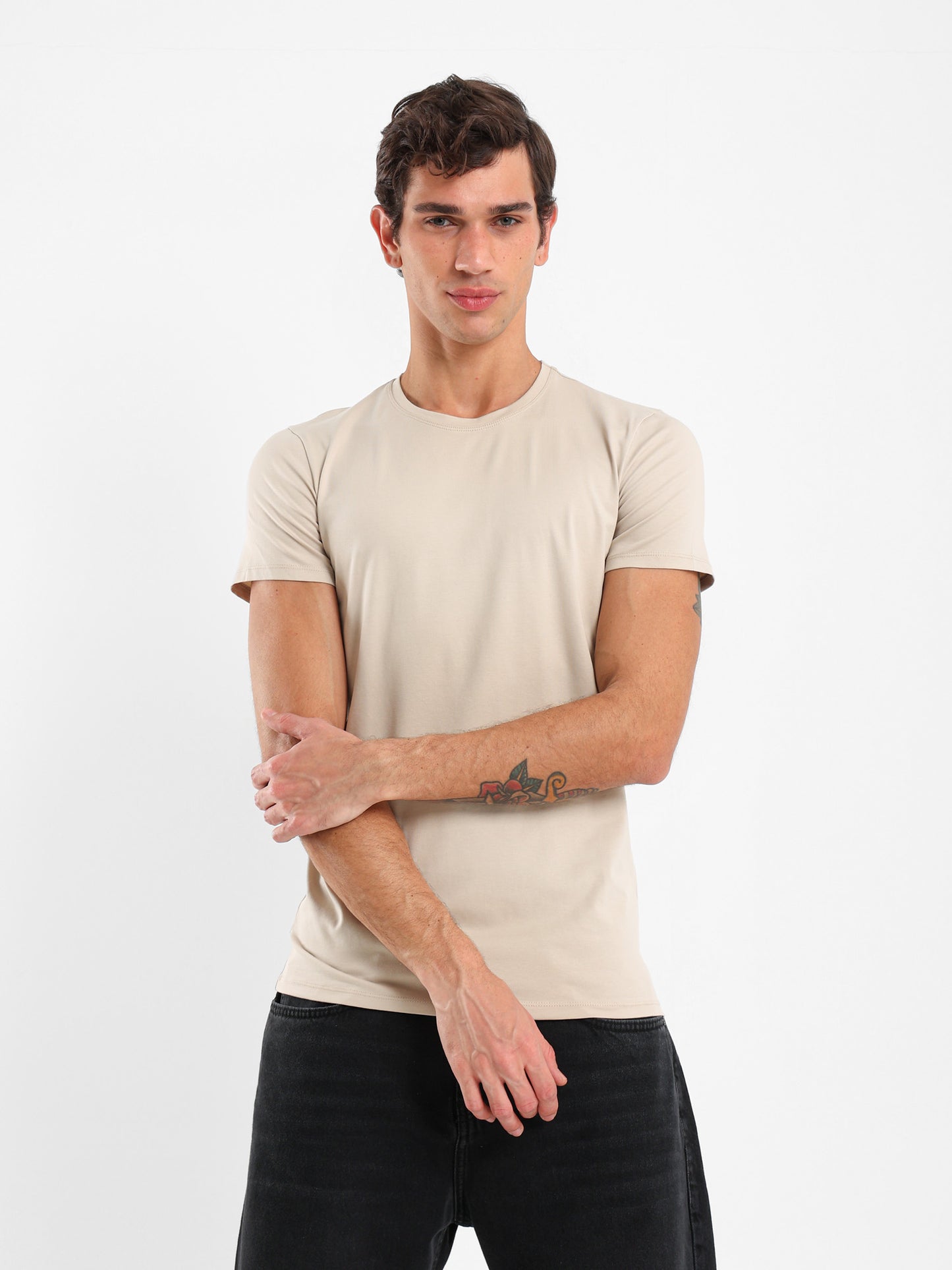 Basic Muscle Fit T-Shirt