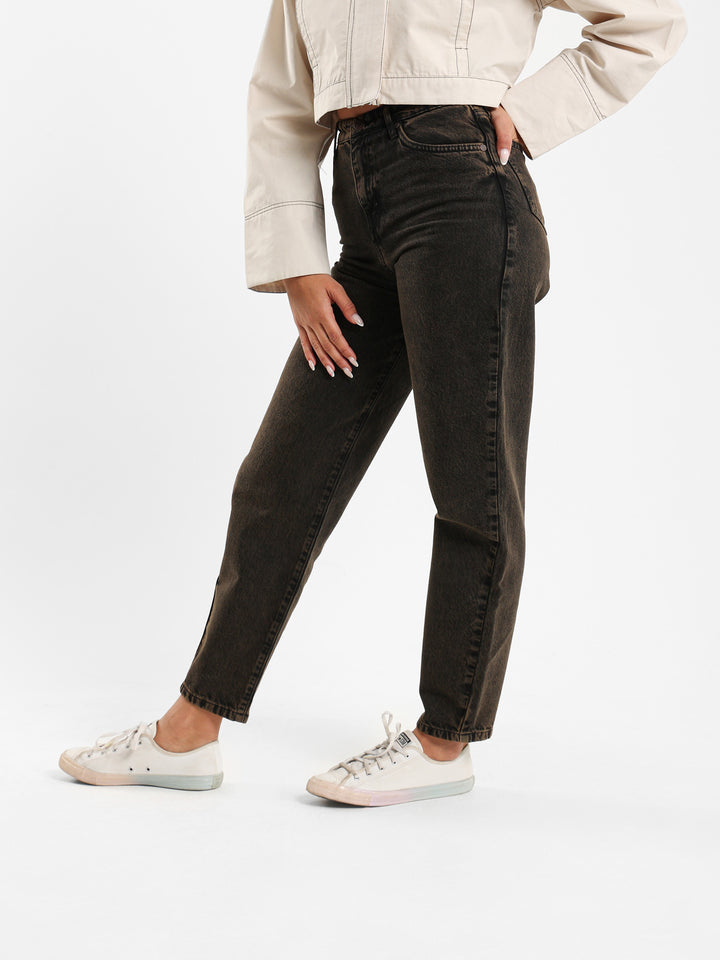 High waist Slouchy Mom Fit Jeans