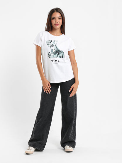 Underground Time Printed T-Shirt