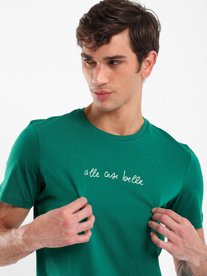 Text Printed T-Shirt