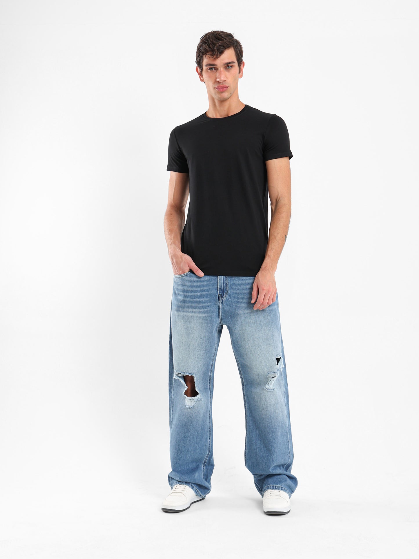 Basic Muscle Fit T-Shirt
