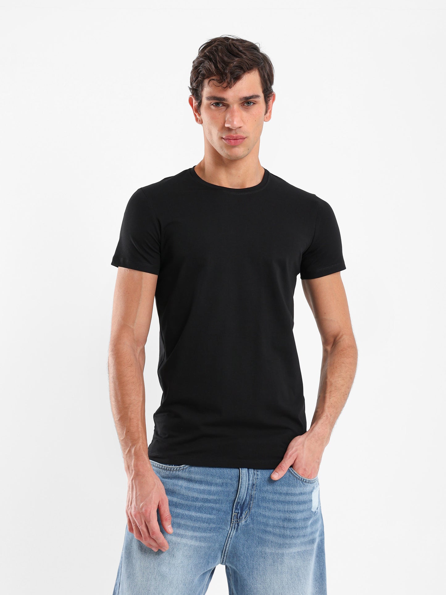 Basic Muscle Fit T-Shirt